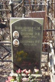 Попелюхер С. М., Москва, Востряковское кладбище